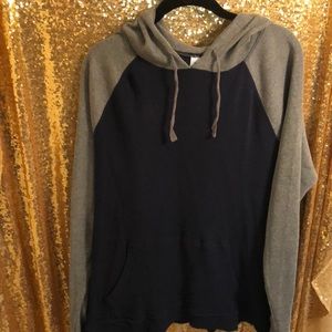 Gap lightweight hooded sweatshirt.